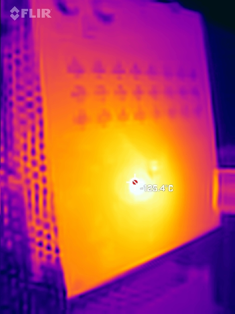  SN54SC8T138-SEP Thermal Image for SEL
