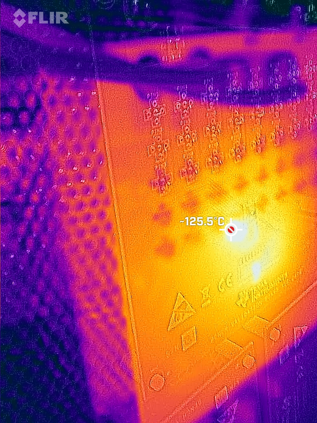  SN54SC8T541-SEP Thermal Image for SEL