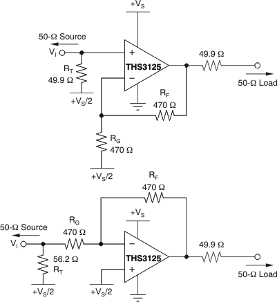 THS3122 THS3125 ai_dc_sing_sup_config_los382.gif