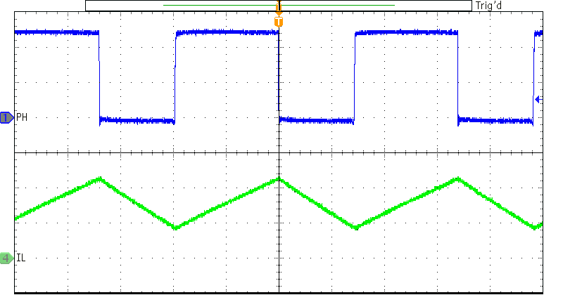 bq24620 Continuous Conduction Mode bq24620 wvfrm_01_ccm_vin_28v_slus893.png