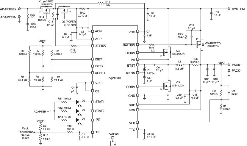 bq24630 Typical System
Schematic bq24630 sys_sch1_lus894.gif