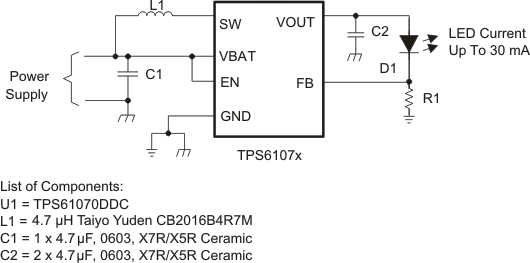 TPS61070 TPS61071 TPS61072 TPS61073 ai_white_led_lvs510.gif
