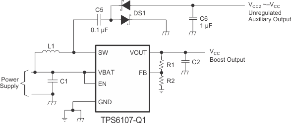TPS61071-Q1 pwr_spl_nout_lvs510.gif