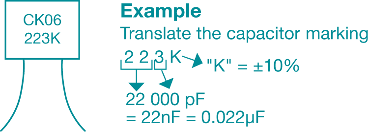  Capacitor marking code