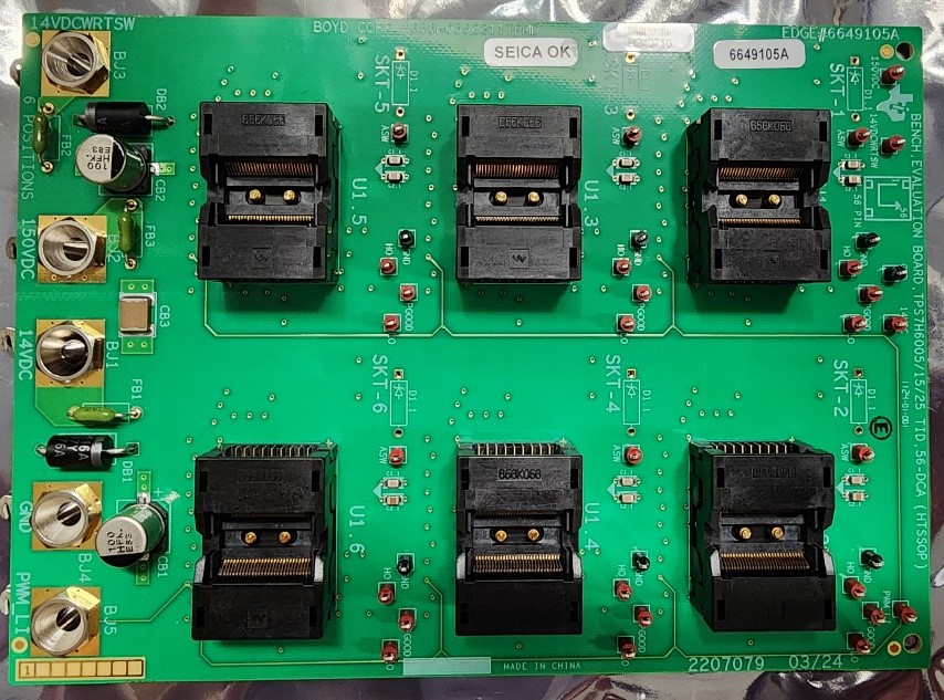 TPS7H6005-SEP HDR TID Hardware