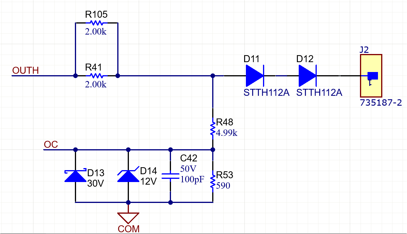 UCC21750Q1 “OC 作為 DESAT”實(shí)現(xiàn)