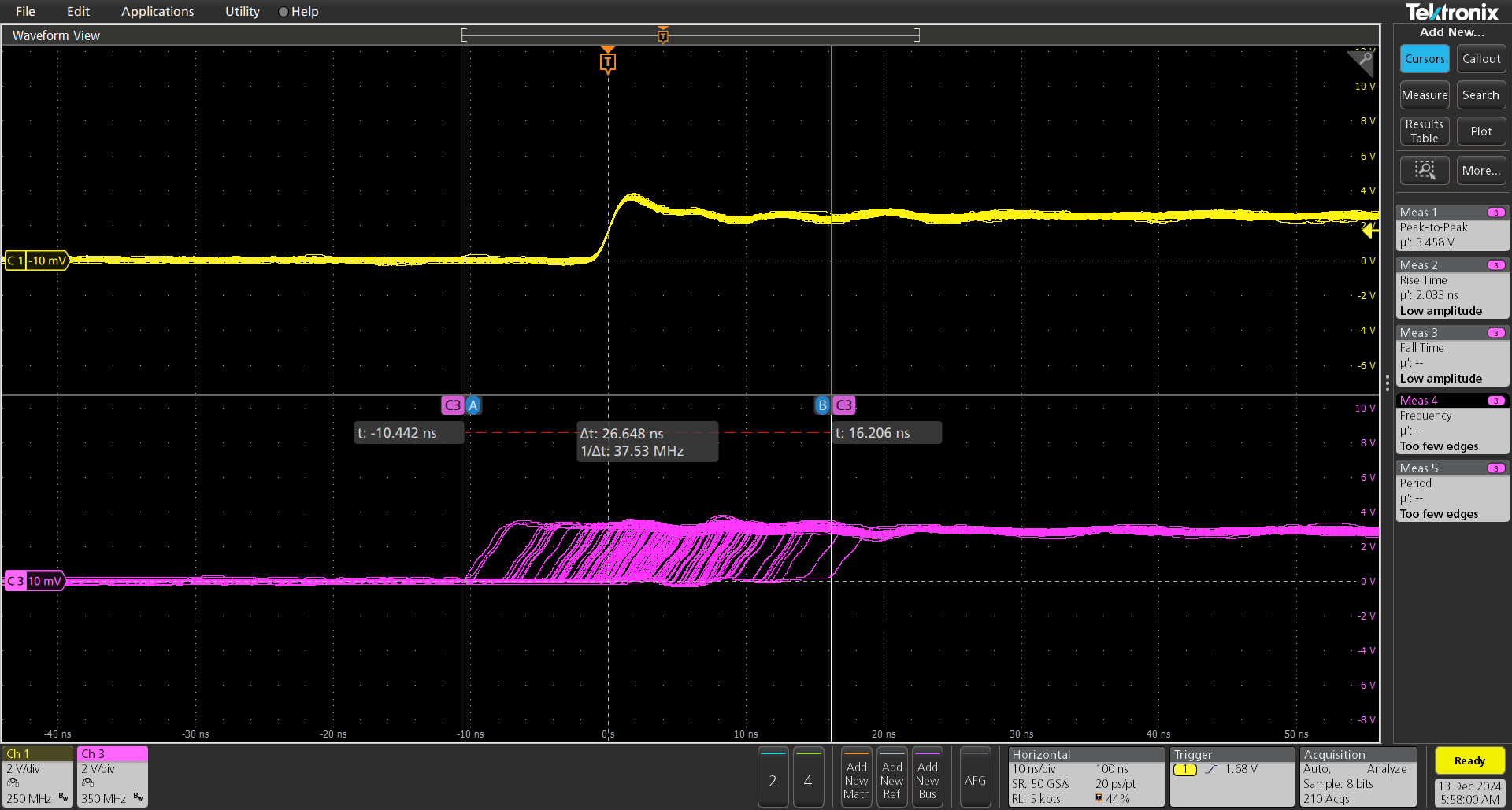  使用本地 125MHz 時(shí)鐘作為 PTP 時(shí)鐘源的 DP83TG721 PPS 同步