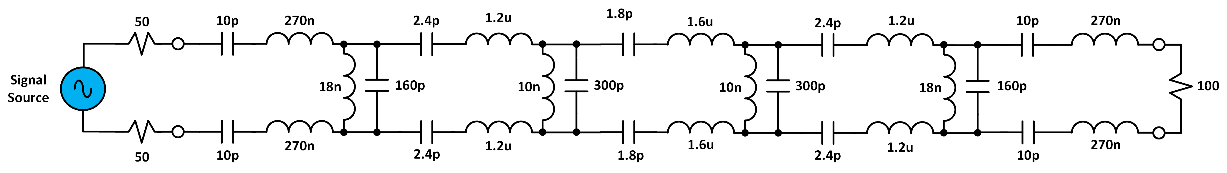  九階模擬濾波器，合成
