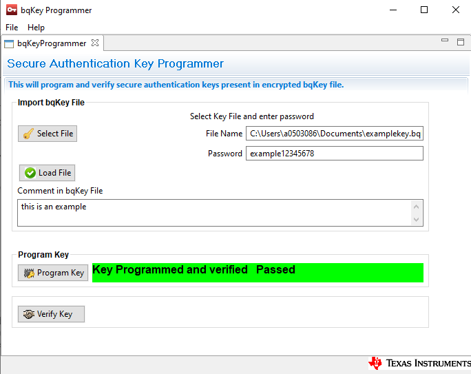  BQKEYPROGRAMMER 示例