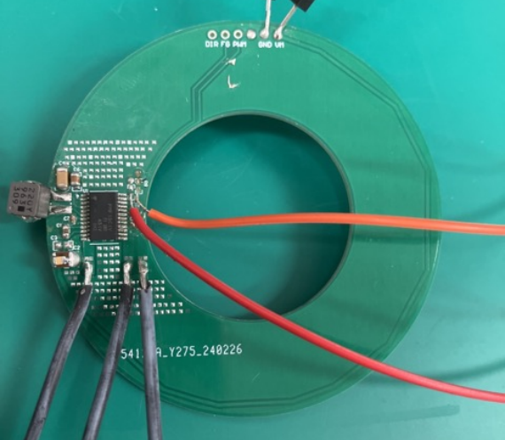  MCF8315 單層（使用電感版本）PCB