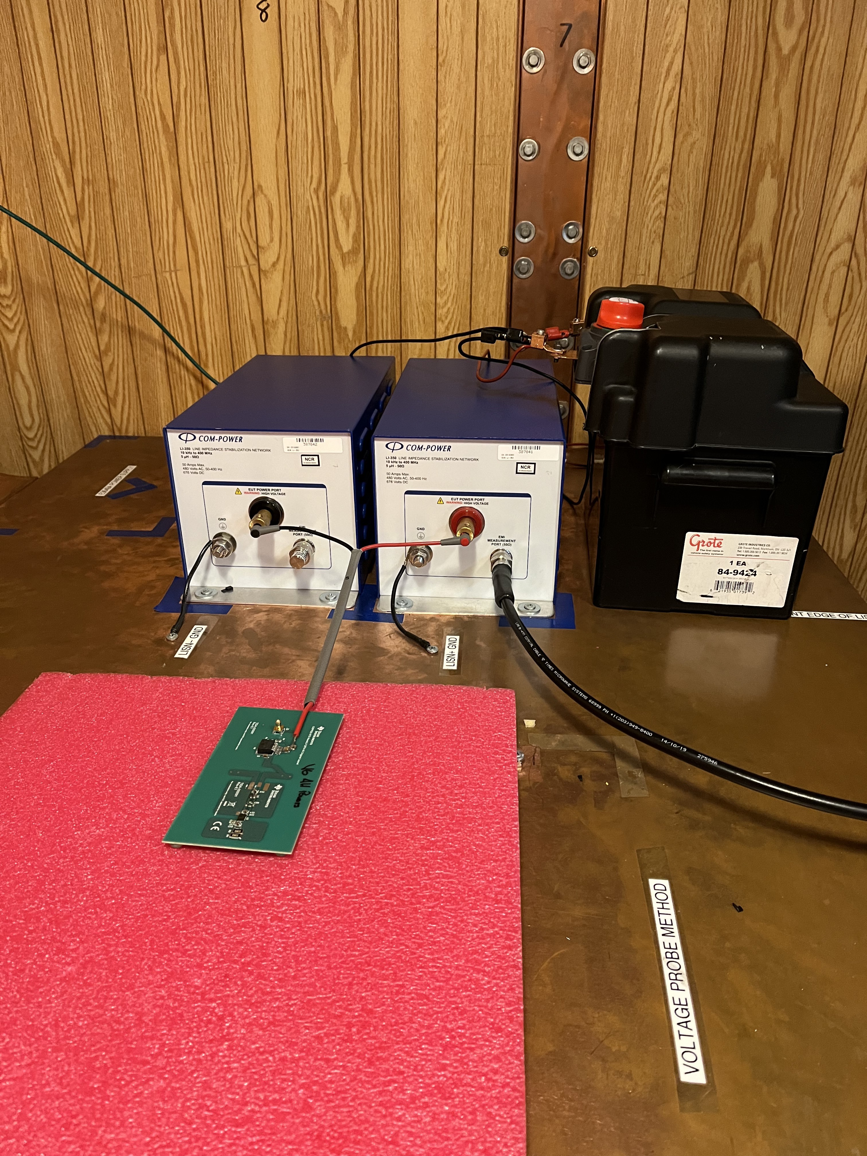  CISPR 25 CE 設(shè)置