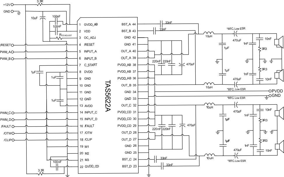 TAS5622A TAS5622A_4xSE_SLAS845.gif