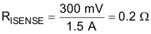 TPS92513 TPS92513HV Eq32_risense_slvsct1.gif