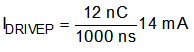 DRV8340-Q1 drv8323-q1-drive-positive-current-equation.gif