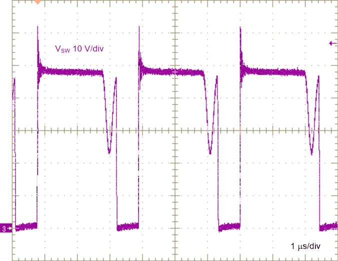 LM25183-Q1 Switch Node Voltage GUID-19D200E1-C1AC-4D56-B89C-416F3745D8C9-low.gif