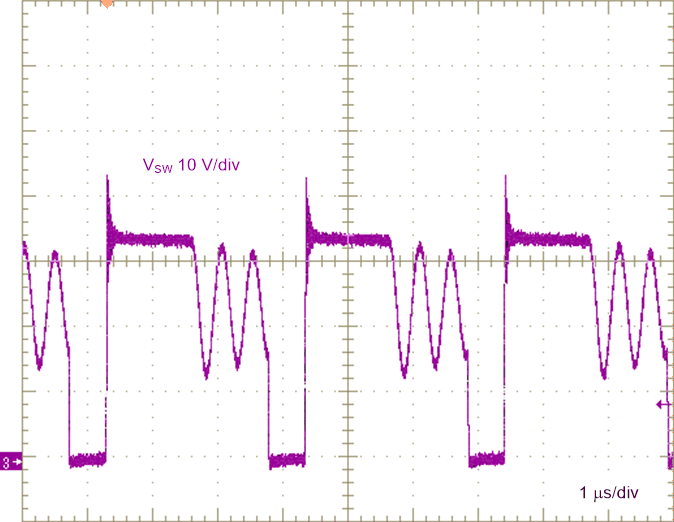 LM25183-Q1 Switch Voltage, Medium Load GUID-7AC12769-21A3-4C74-8D0D-B1F2746A6DCB-low.gif