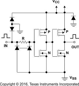 CD4049UB CD4050B CD4050B 的原理圖 CD4049UB CD4050B CD4050B 的原理圖