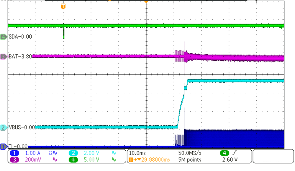 BQ25620 BQ25622 升壓模式上電