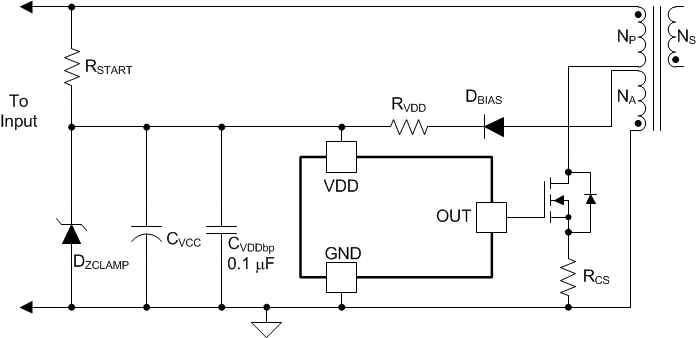 UCC28C40 UCC28C41 UCC28C42 UCC28C43 UCC28C44 UCC28C45 UCC38C40 UCC38C41 UCC38C42 UCC38C43 UCC38C44 UCC38C45 VDD 保護(hù)