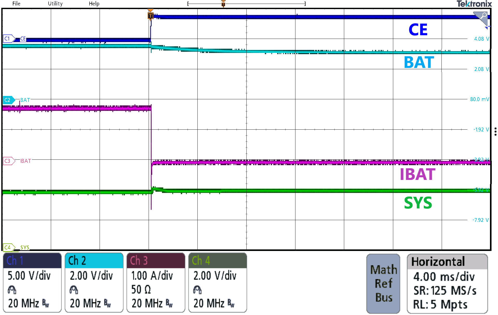 BQ25638 Charge
Disable GUID-20231128-SS0I-BTP6-8QGB-FFS7TWP5ZFLL-low.png