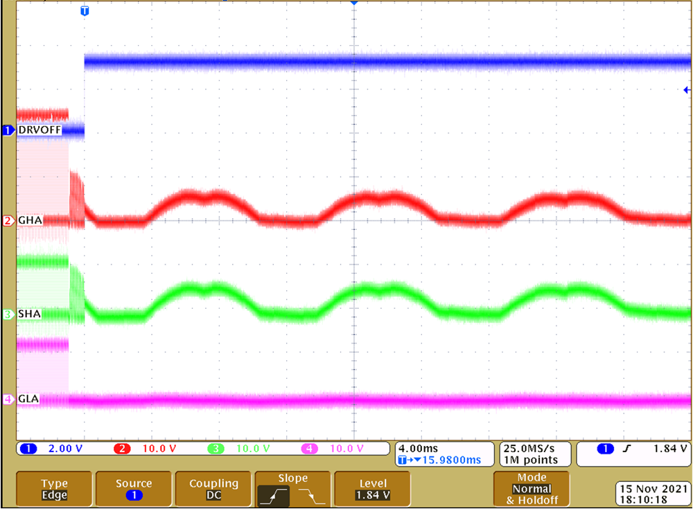 DRV8329-Q1 DRVOFF 運(yùn)行