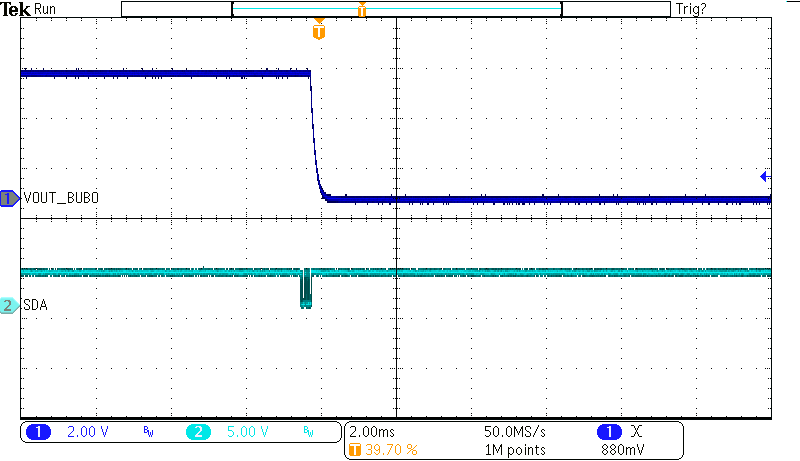BQ25190 降壓/升壓禁用（空載）