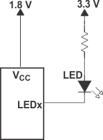 TCAL9539R 由較低電壓供電的器件