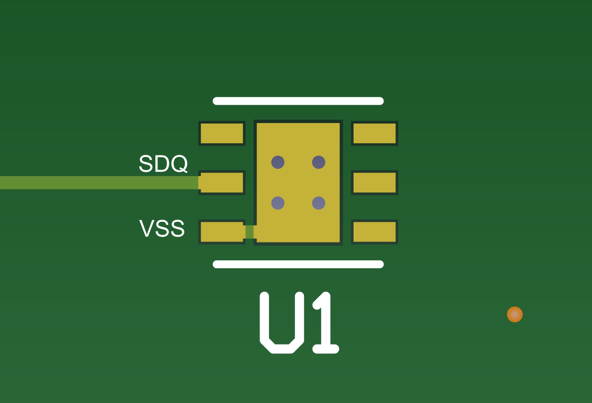 TMF0064 電路板布局示例