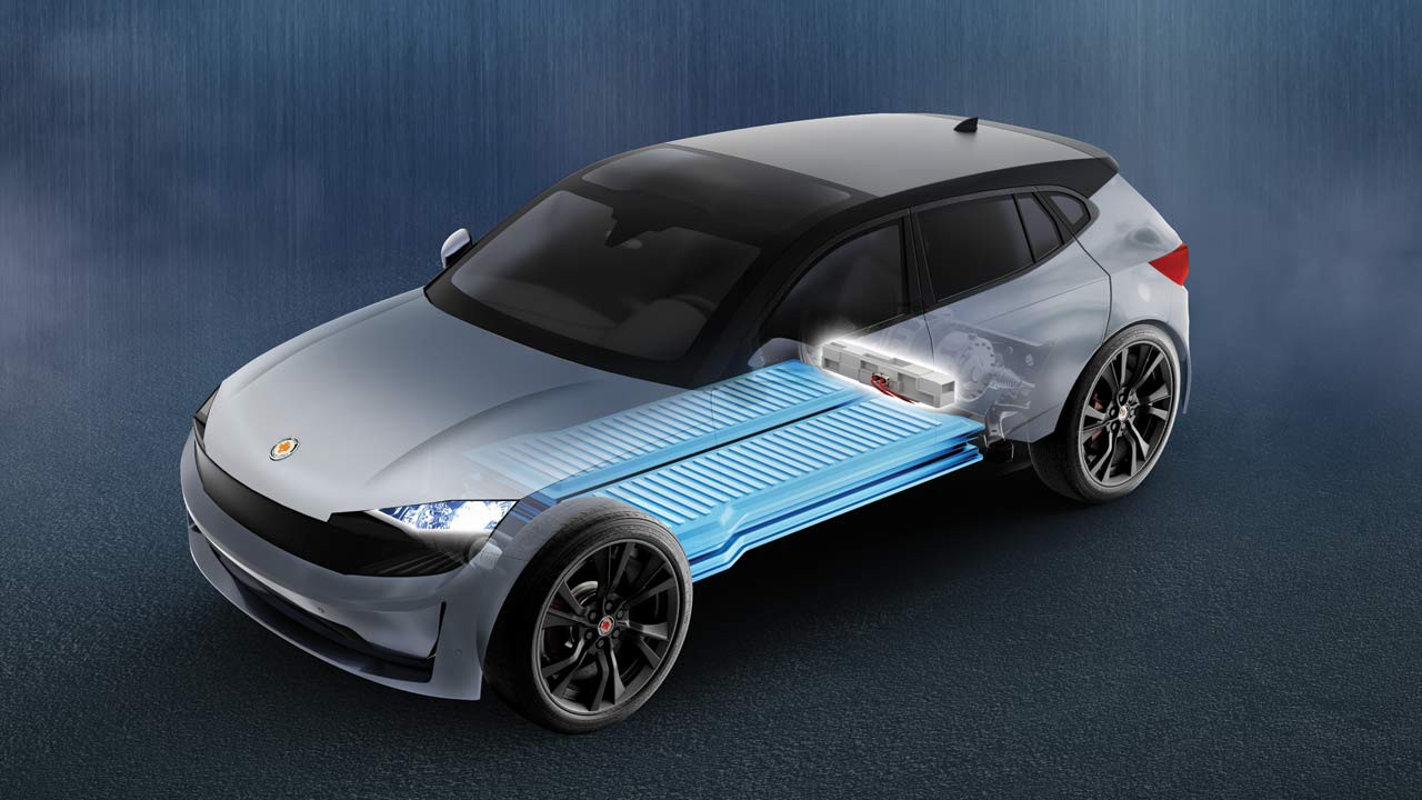  EV 中的典型 BMS 和電池