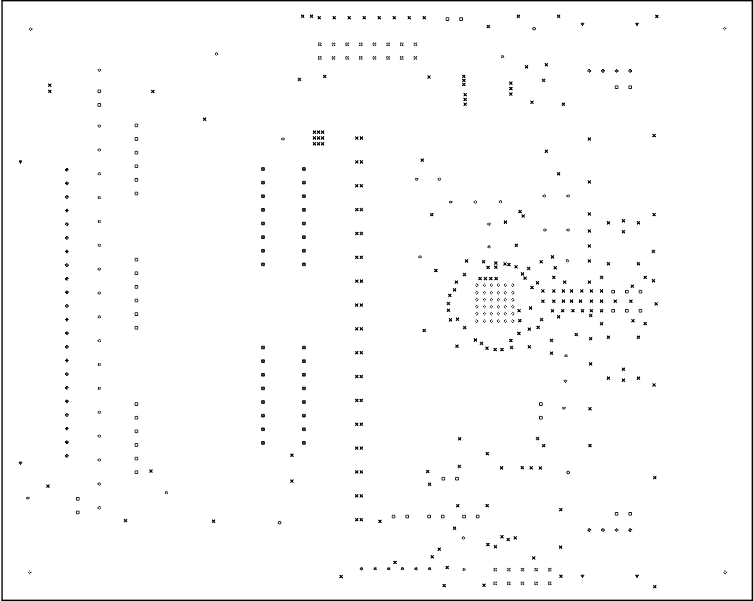 BQ79616-Q1 BQ75614-Q1 BQ79656-Q1 BQ79616EVM 鉆孔圖