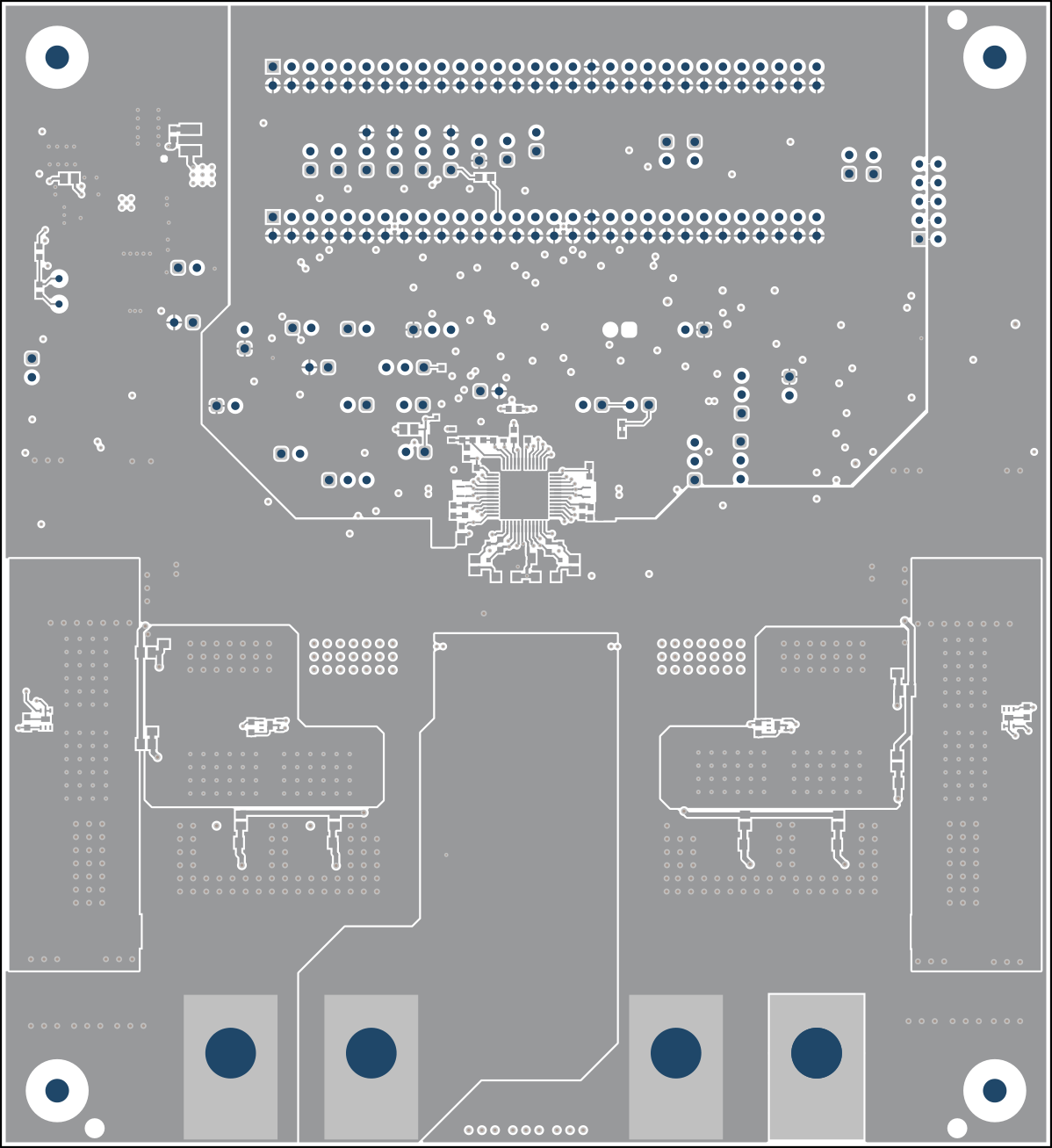 LM5171-Q1 EVM 底部銅層