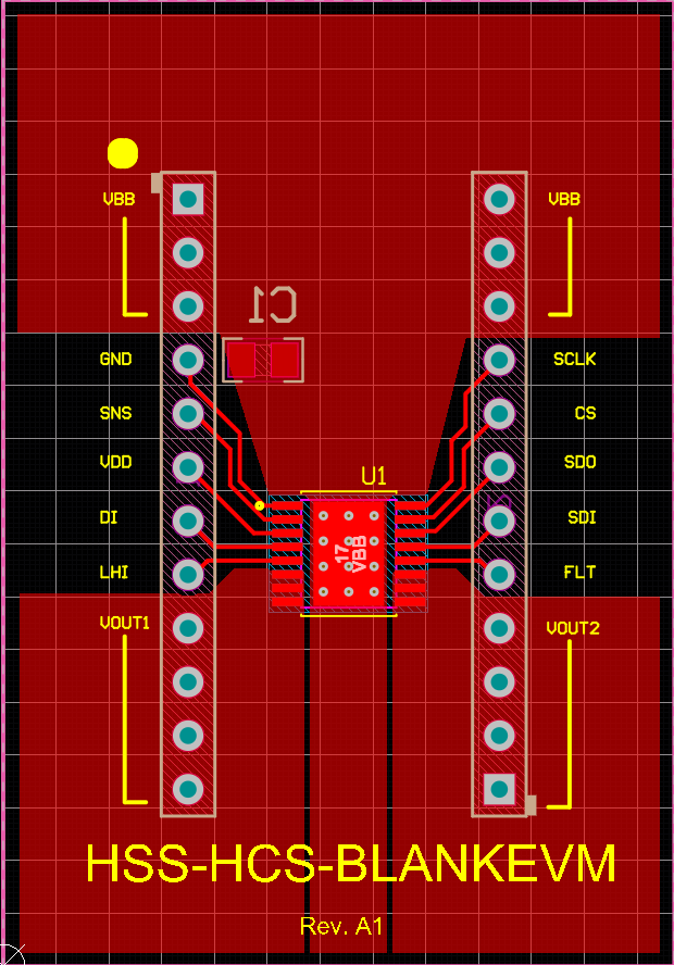 TPS2HCS10-Q1 子卡頂層