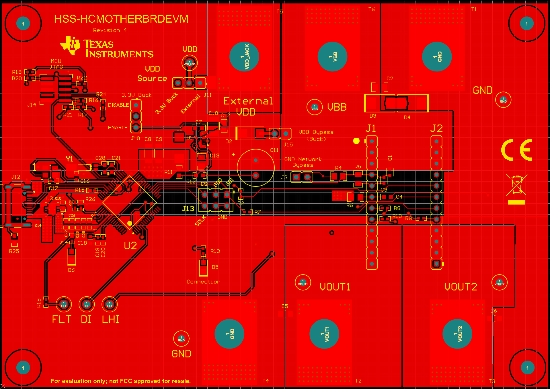 TPS2HCS10-Q1 HSS-HCMOTHERBRDEVM 頂層