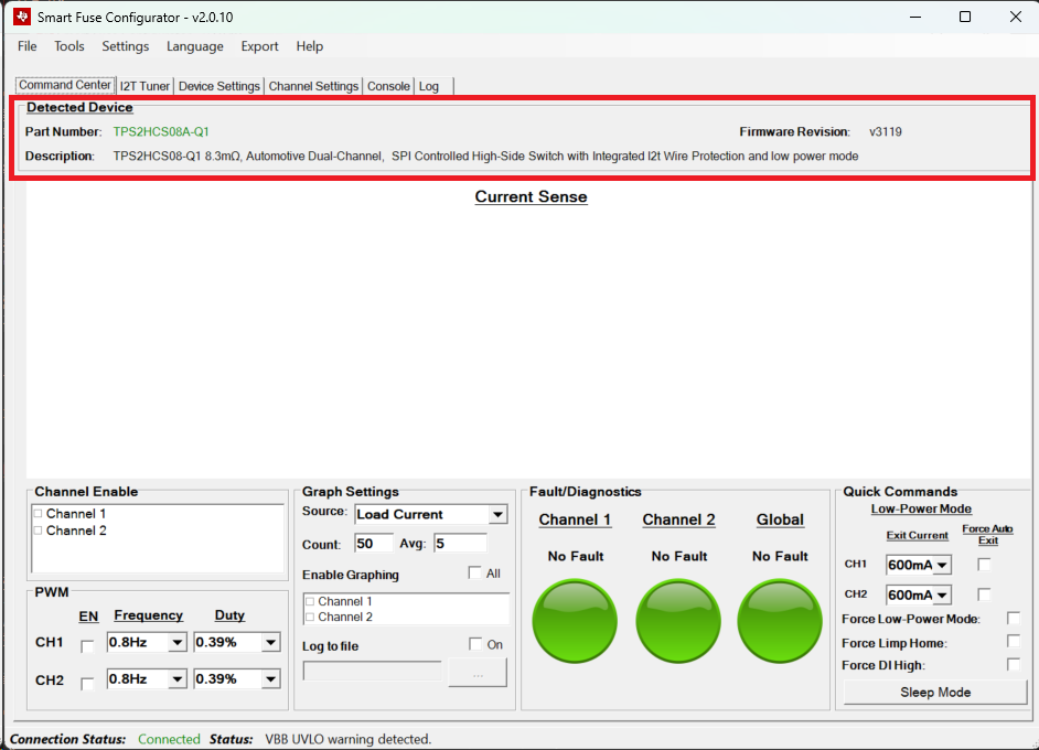 TPS2HCS10-Q1 器件信息