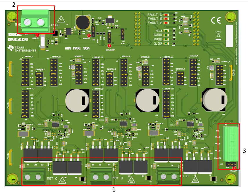 DRV8161EVM 快速入門指南參考