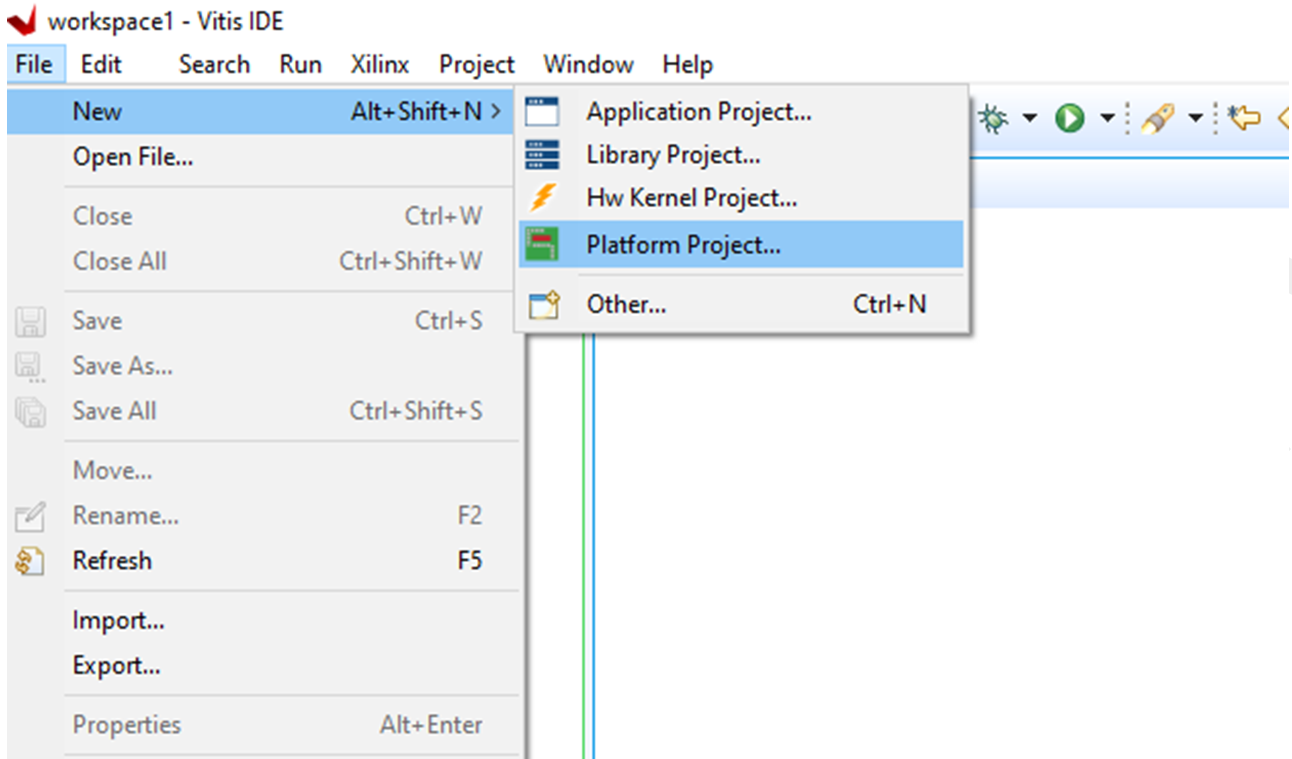 AFE7920 新建平臺(tái)項(xiàng)目