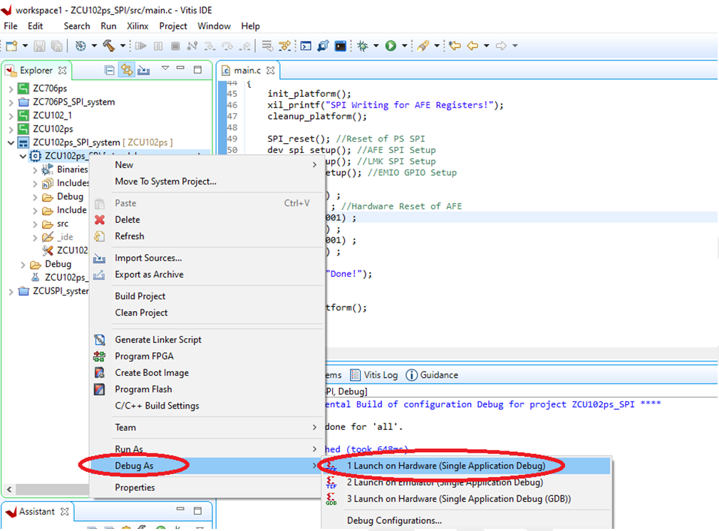 AFE7920 調(diào)試應(yīng)用工程