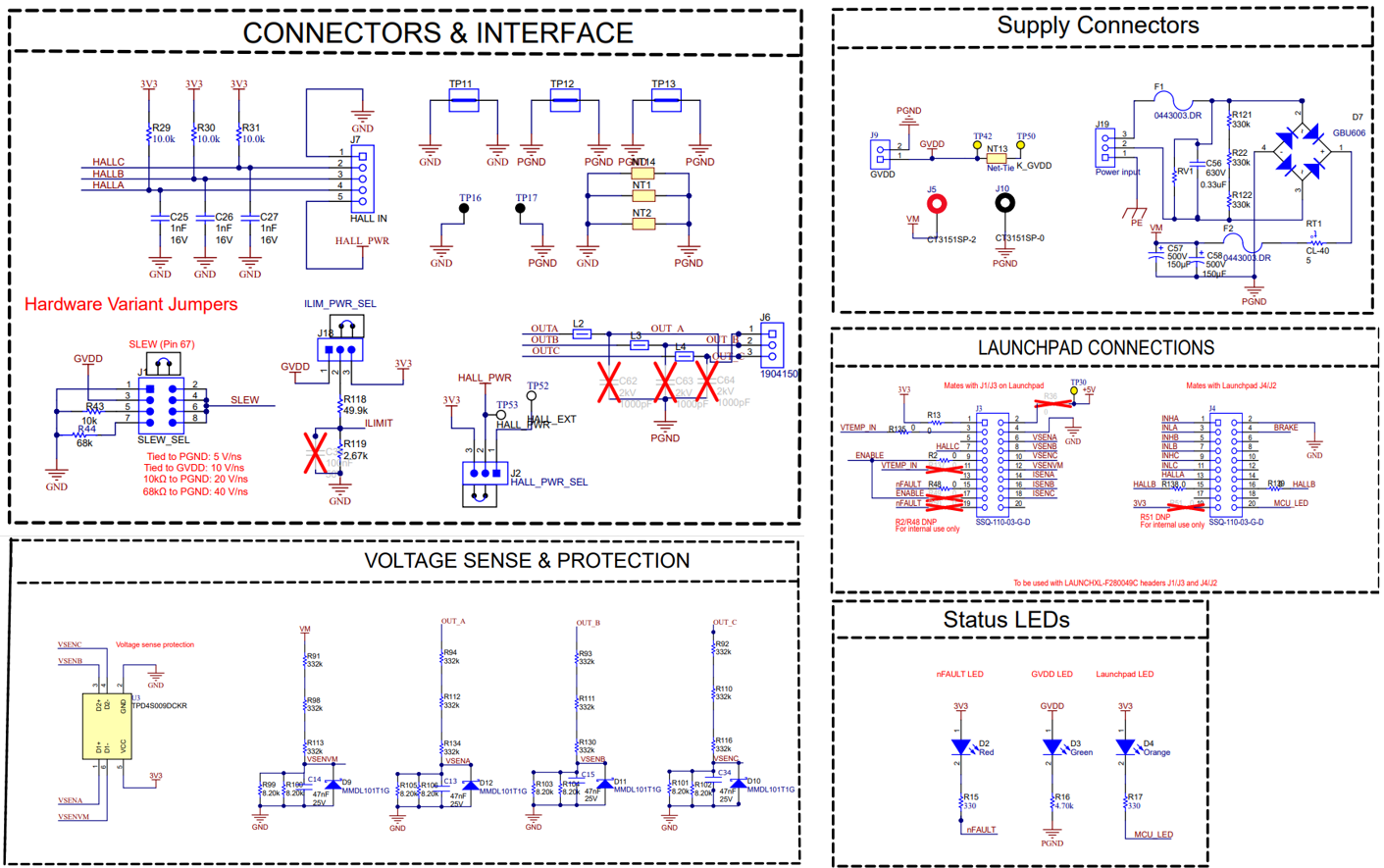 DRV7308EVM DRV7308EVM 原理圖 2