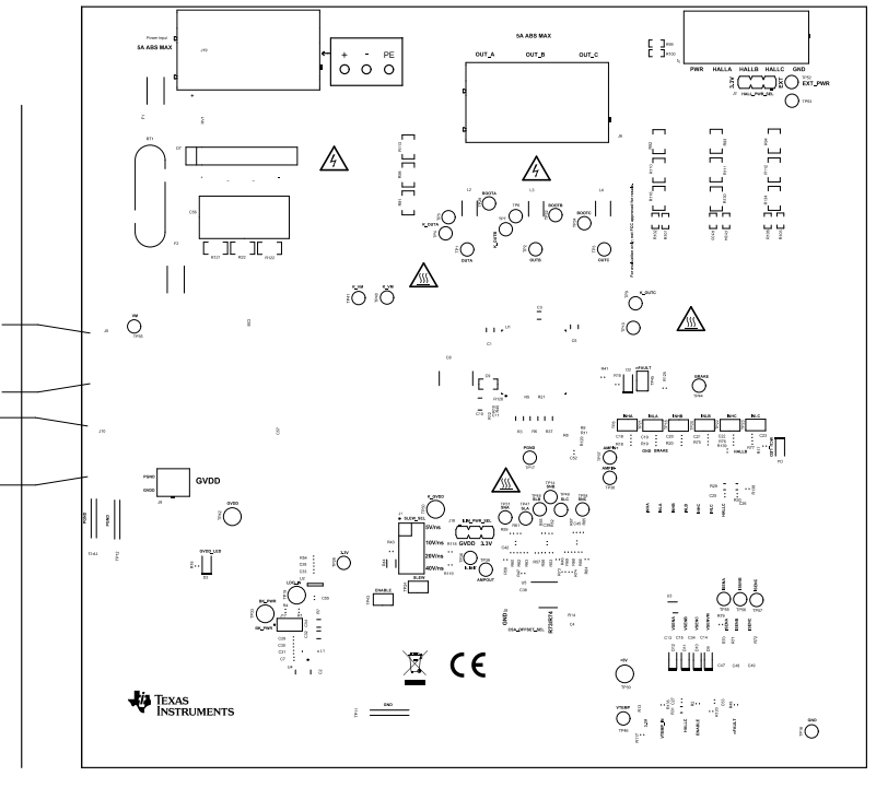 DRV7308EVM EVM 頂部覆蓋層
