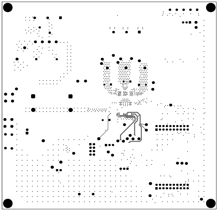 DRV7308EVM EVM 信號 1 層