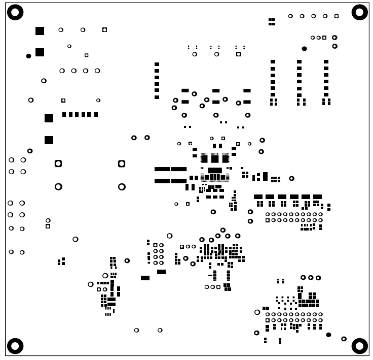 DRV7308EVM EVM 阻焊層