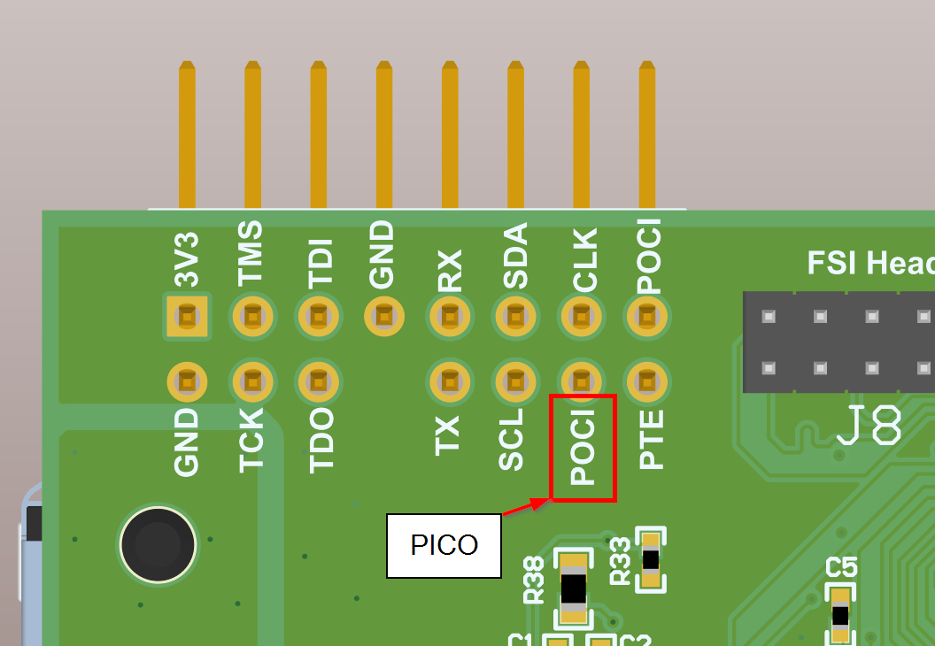 HSEC180ADAPEVM 仿真接頭絲印修正