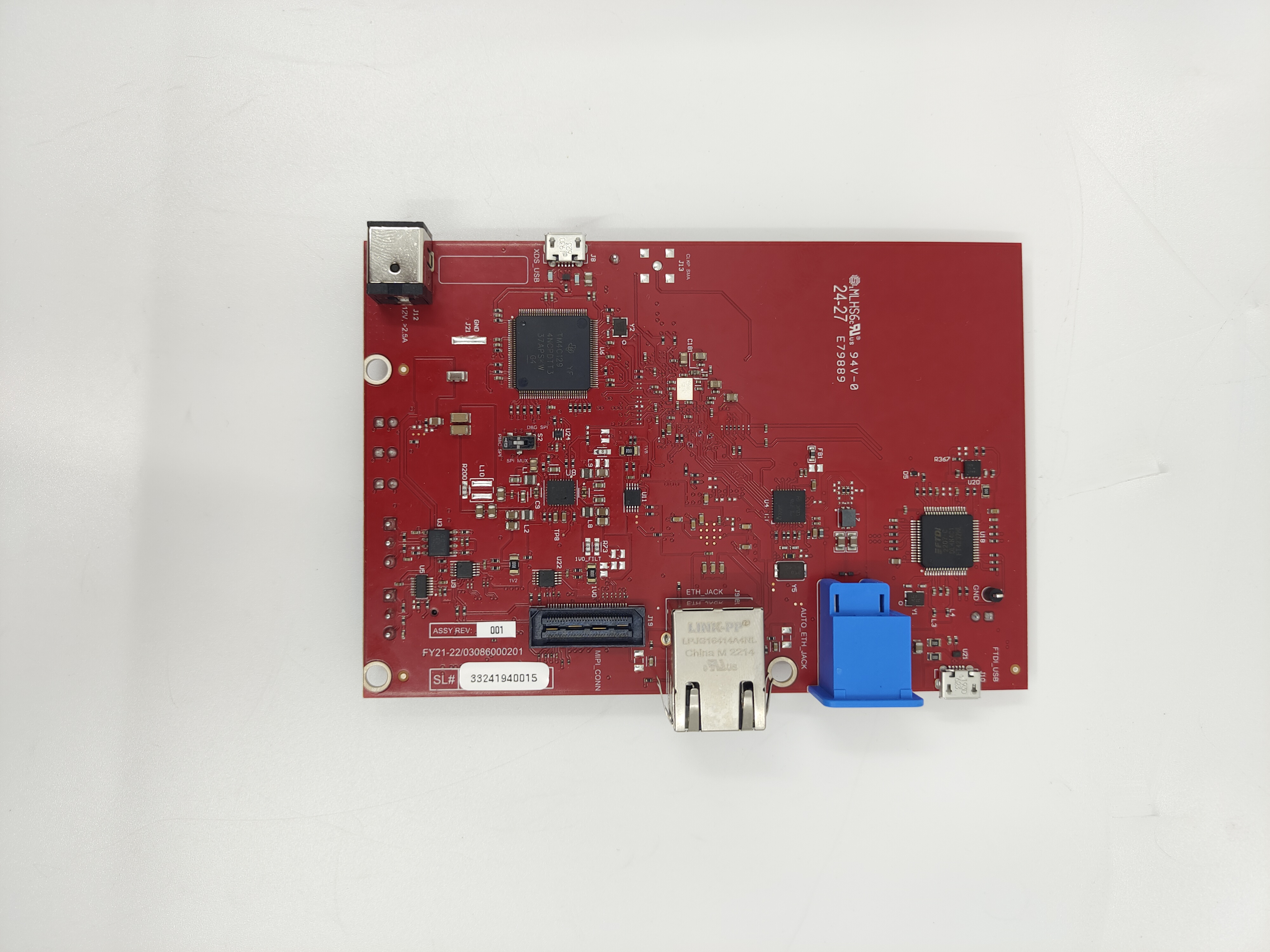 AWR2944EVM, AWR2944PEVM  AWR2944PEVM 后視圖