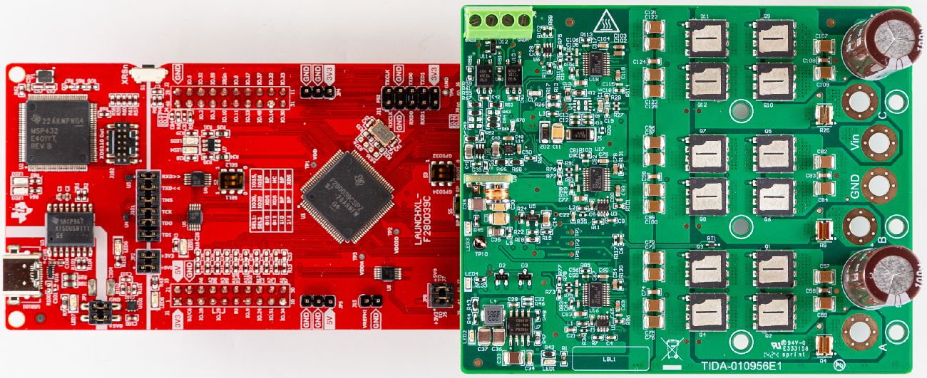 TIDA-010956 電路板圖片（頂視圖）