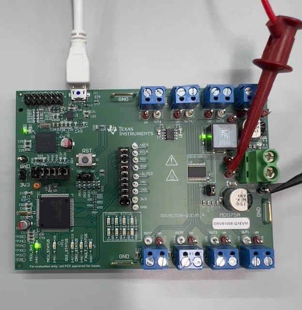 DRV81008-Q1EVM, DRV81602-Q1EVM, DRV81242-Q1EVM,  DRV81008-Q1EVM 硬件設置