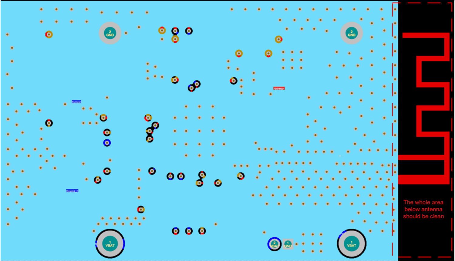 TIDA-010270 TIDA-010270 板的接地層