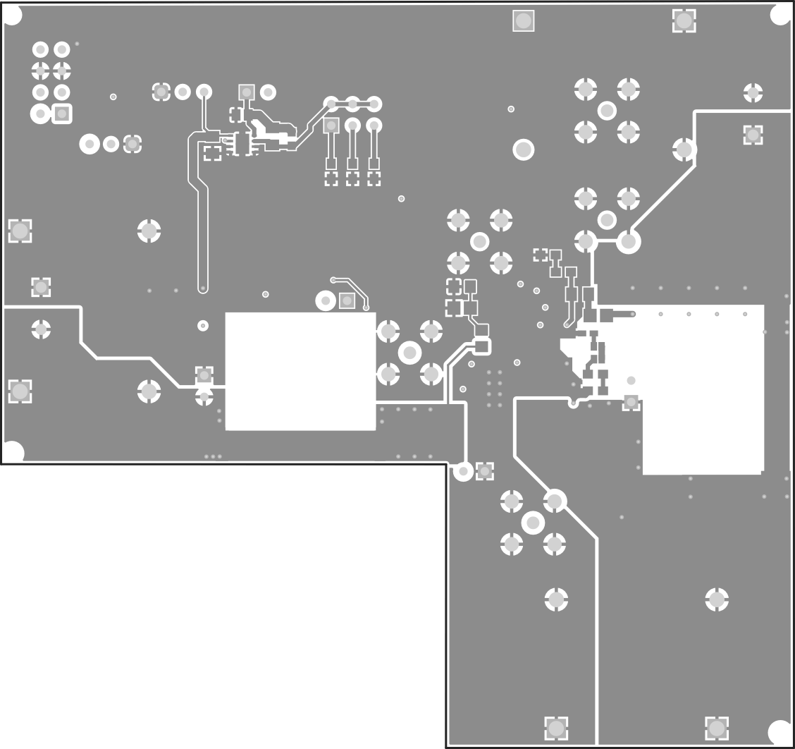 TPS7B4261EVM-151 底層布線