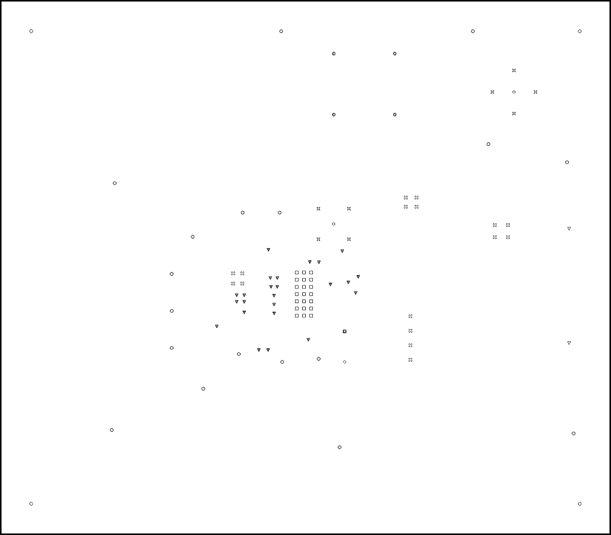 TPS7H5020EVM 鉆孔圖