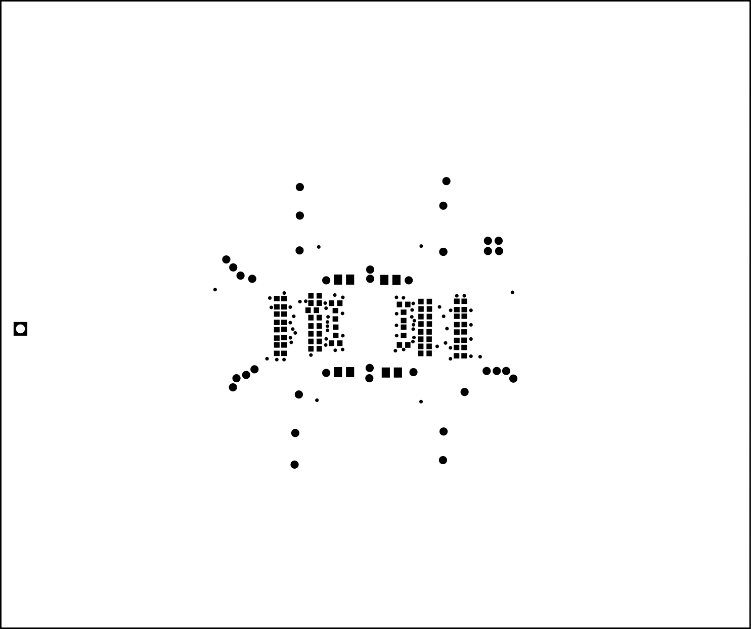 TPS7H4104EVM TPS7H4104EVM 底部阻焊層