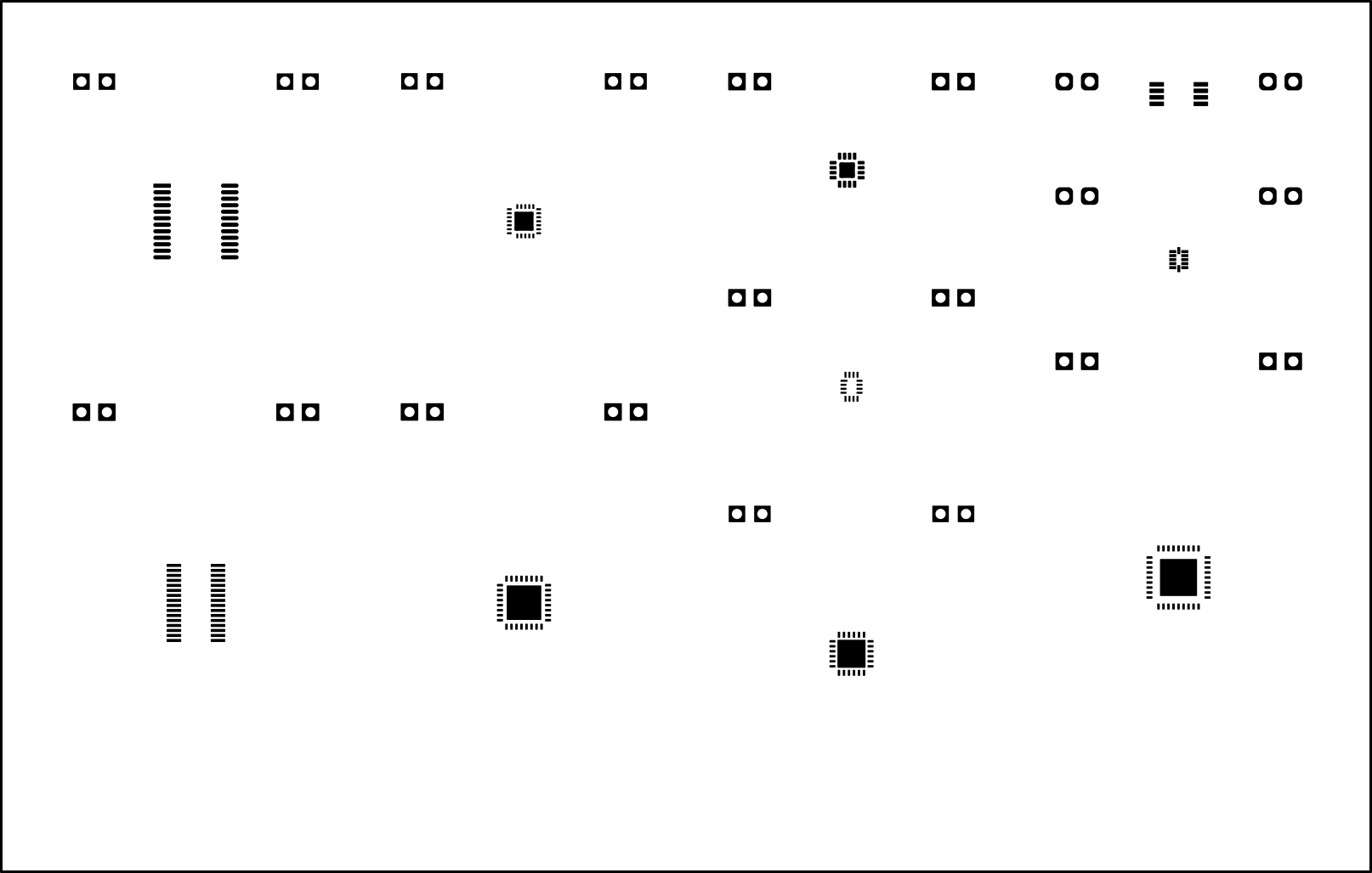 IO-EXP-ADAPTER-EVM 第 2 層-頂層阻焊層